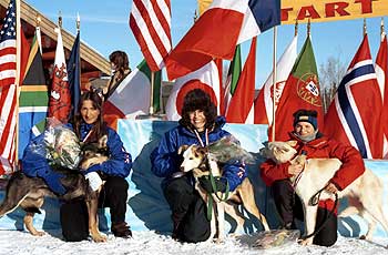 photo of 6 dog medalists