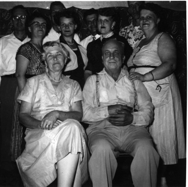 Grandmother and Grandfather Scheiller