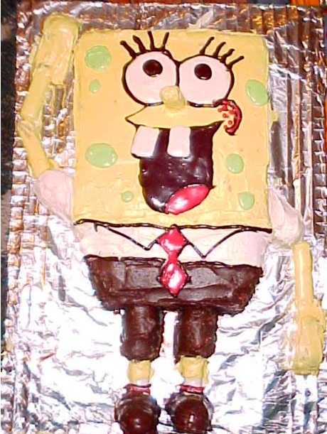 spongebob cake