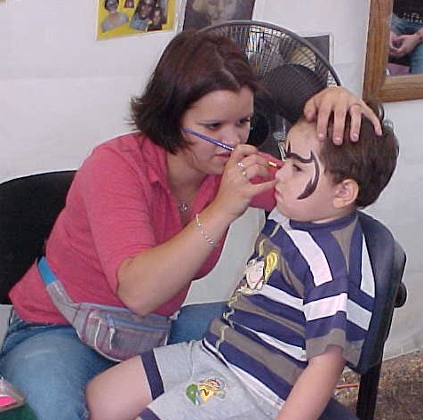 face painting