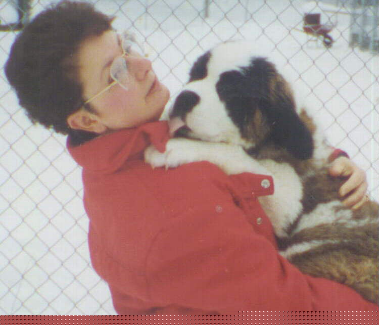 JPEG image of Cute Pup & Sharon